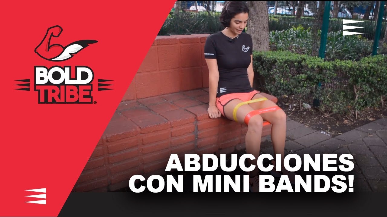 Abducciones de Cadera Con Mini Bands o Mini Ligas de Resistencia 🔥