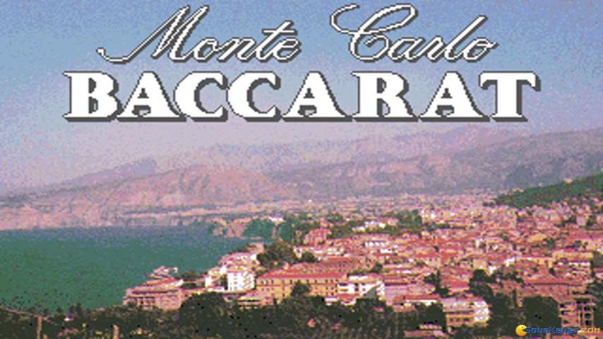 Monte Carlo Baccarat gameplay (PC Game, 1991)