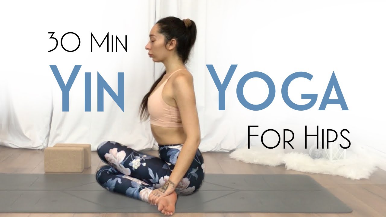 Yin Yoga Deep Hip Stretch (Yoga For Hip Flexibility & Tension Relief)