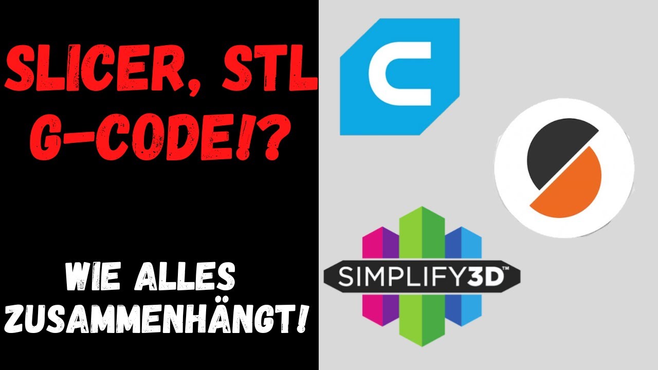 3D Druck Slicer: Was ist das? STL, G-Code, Cura, Prusa, Simplify3D!?