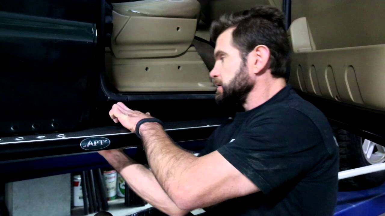 DIY Install Land Rover Discovery 2 APT Rock Sliders