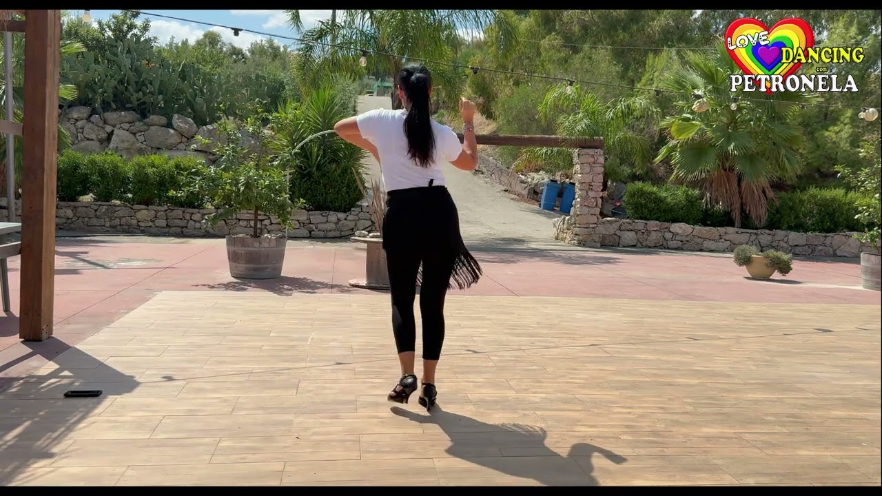 ME ENAMORAO Gabriele/ merengue/ coreo Petronela Calciu / video di spalle