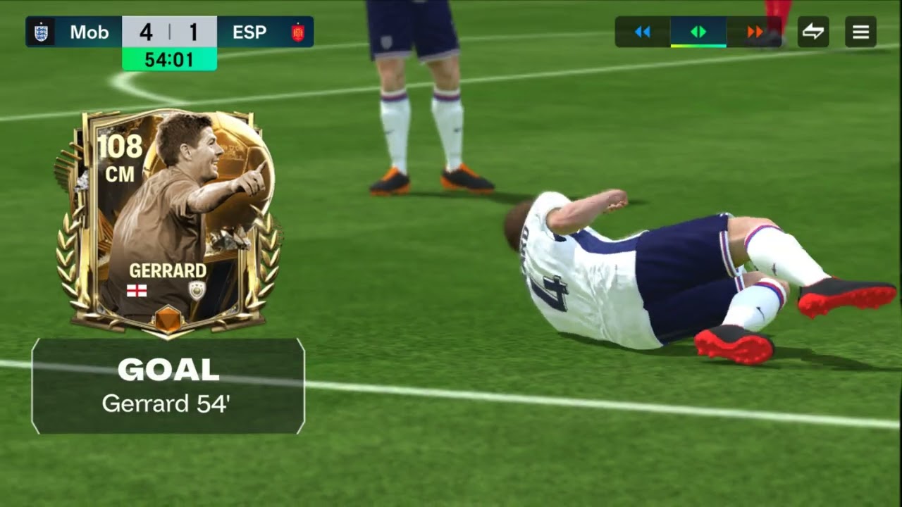 FC Mobile Capped Legends Англия против Испании