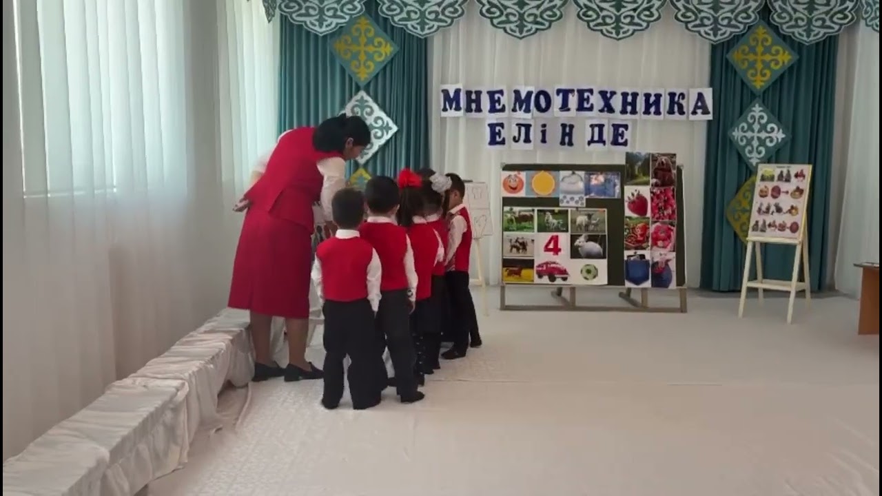 Мнемотехника әдісі арқылы балалардың тілін дамыту