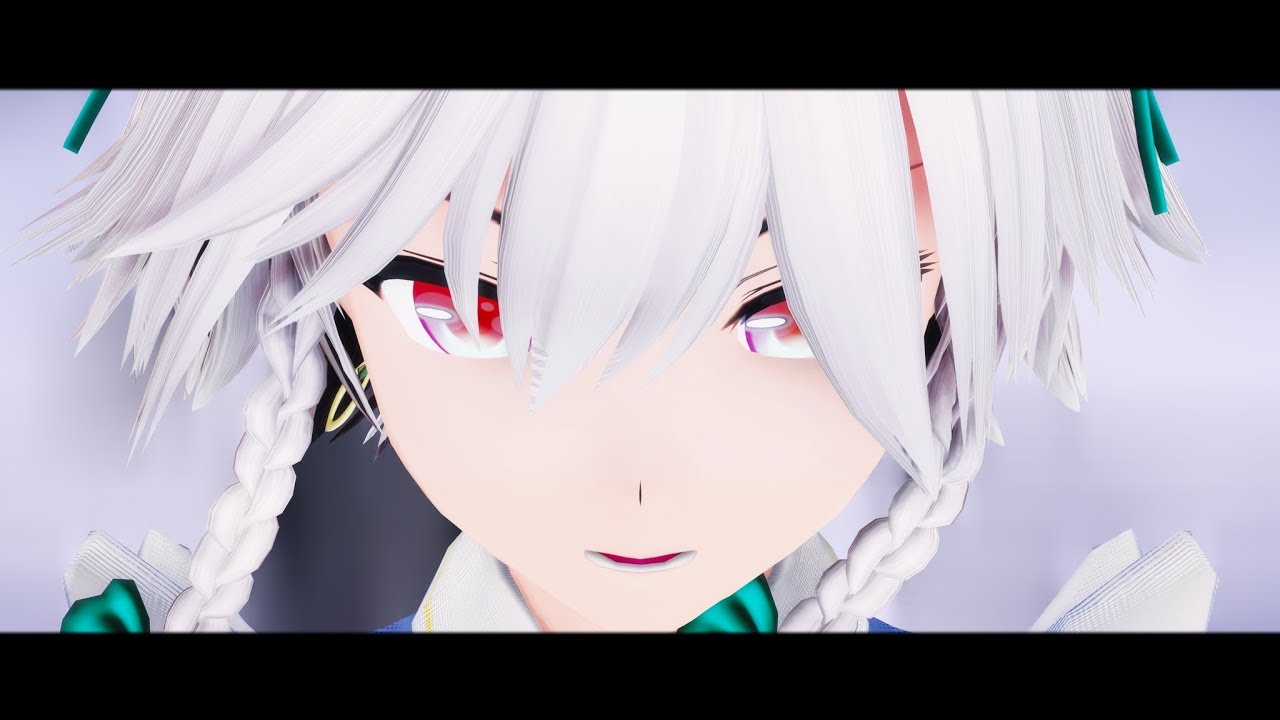 4K　【十六夜咲夜】　Lamb.　【東方MMD】　カメラ固定