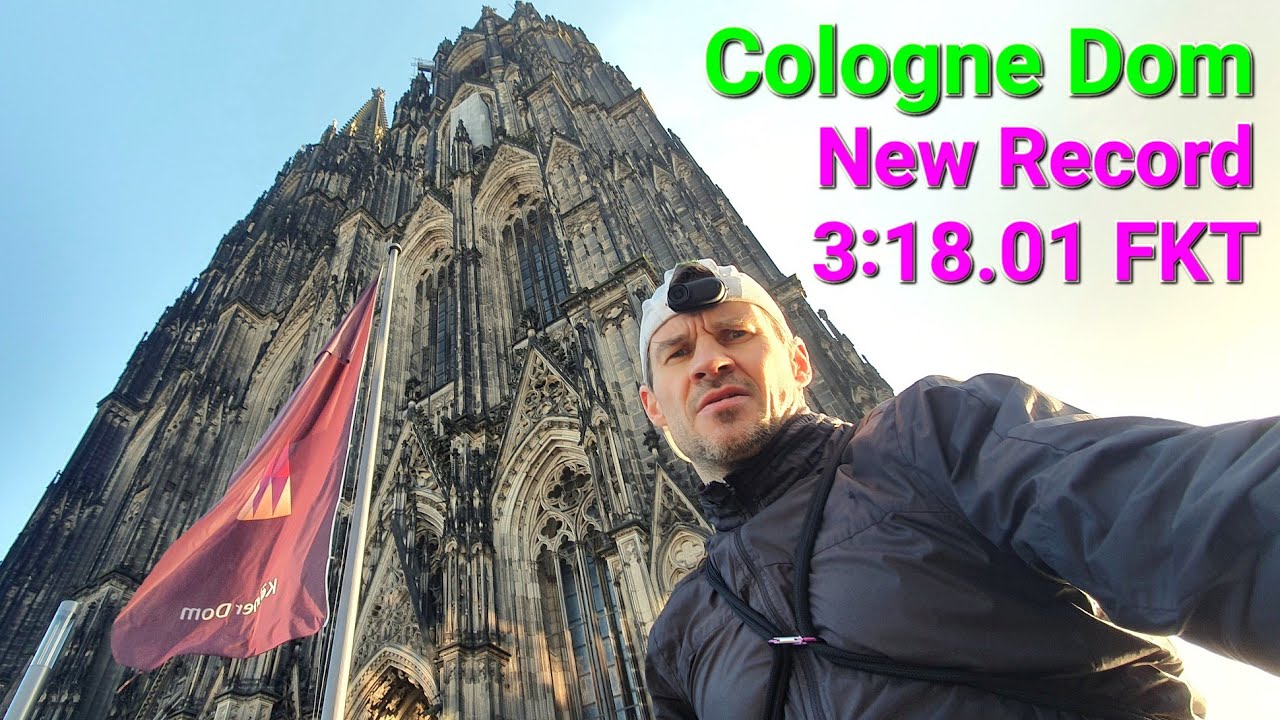 Cologne Dom climb record în 3:18 fastest known time Kölner Dom