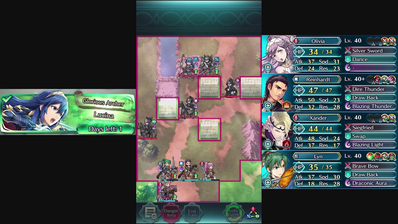 Lucina LHB (Abyssal) &bull; Fire Emblem Heroes