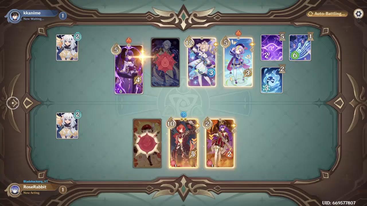 Electro & Pyro Only Runs   Genius Invokation TCG