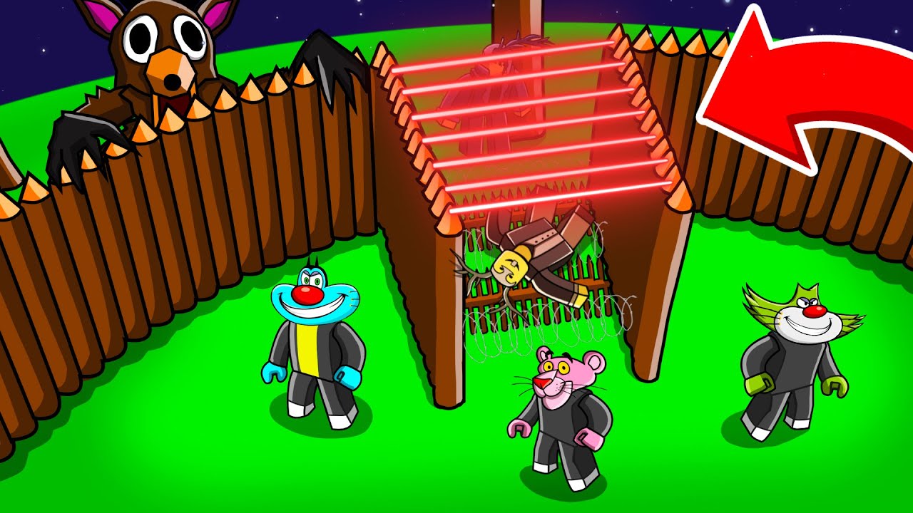 We Crafting The STRONGEST DEFENSE In 99 Nights in the Forest!- ft.Oggy🔦🔦
