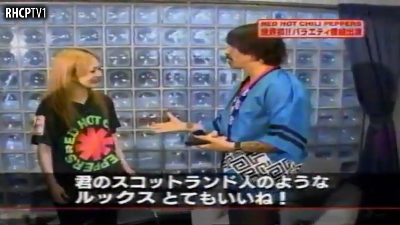 Red Hot Chili Peppers' Anthony Kiedis Funny Interview (Tokyo Dome, Japan) (06/06/2007)