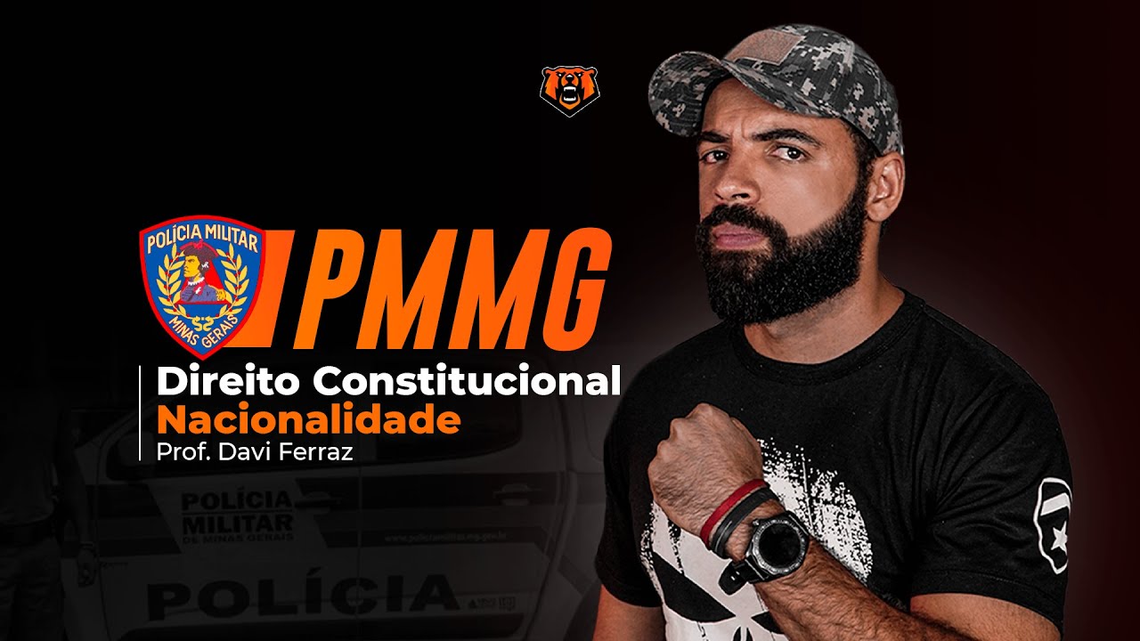 Concurso PM MG - Direito Constitucional - Nacionalidade