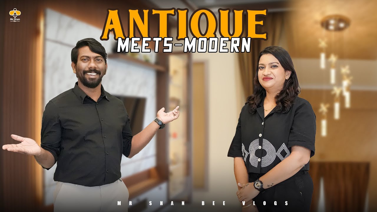 இனி Civil Wall வேண்டாம்❌ Interior Partition போதும்✅ Antique & Contemporary Interiors✨| Mr Shan Bee
