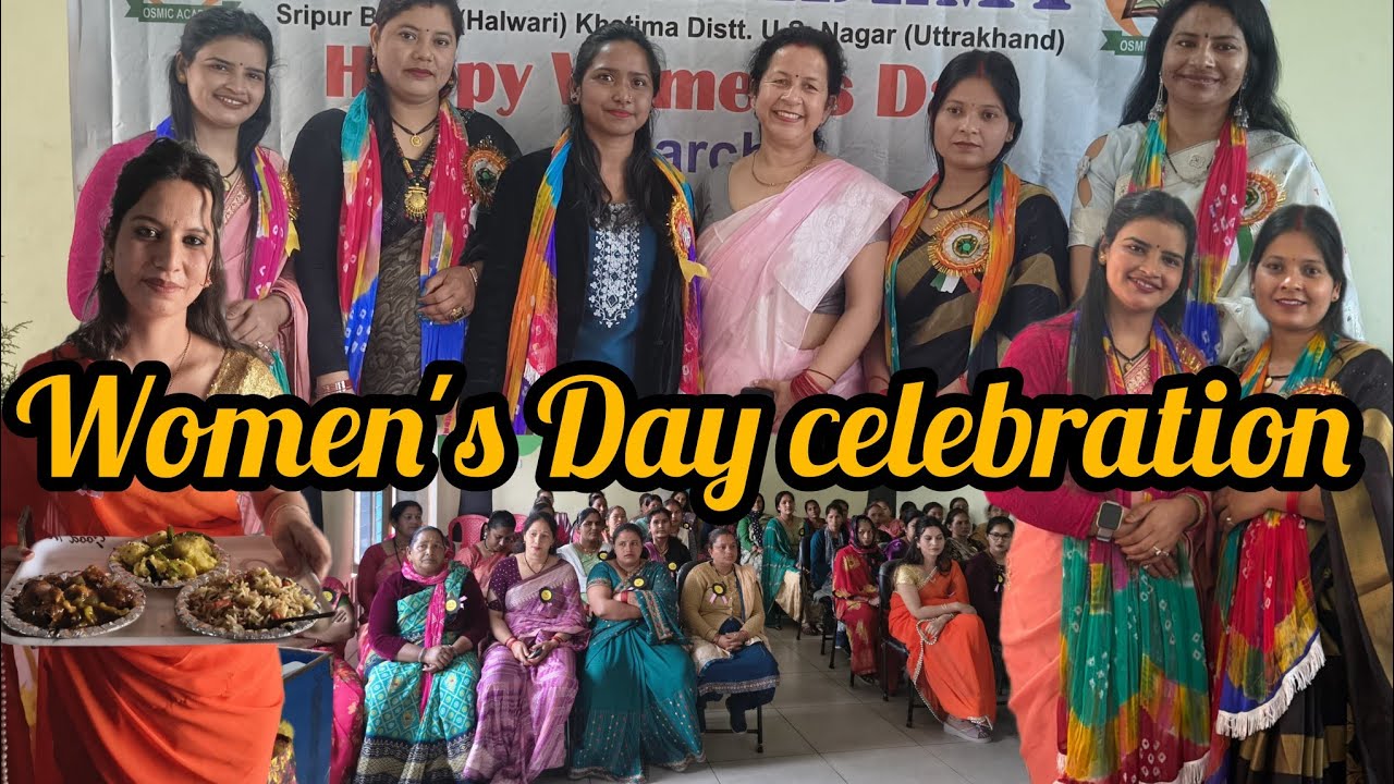 Women's day celebration ❤️🎉 osmic academy #womensday #celebration #viralvideo#youtube#lifestylevlog 