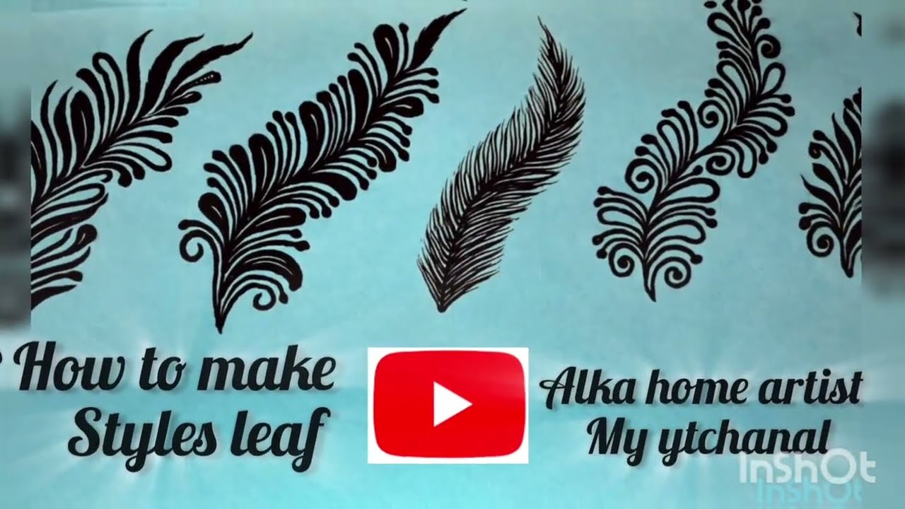 Beautiful 🍀leaf  pattern design #mehandi #viral #mehandi #heena #alkahomeartist #trending  