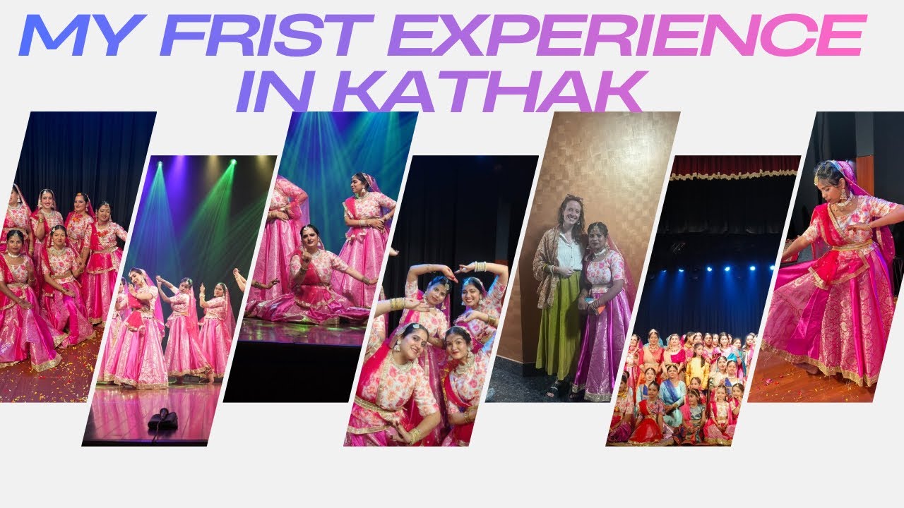  👉🏻My first experience in Kathak 💃stage, live performance 🤩￼from Bangalore 📍