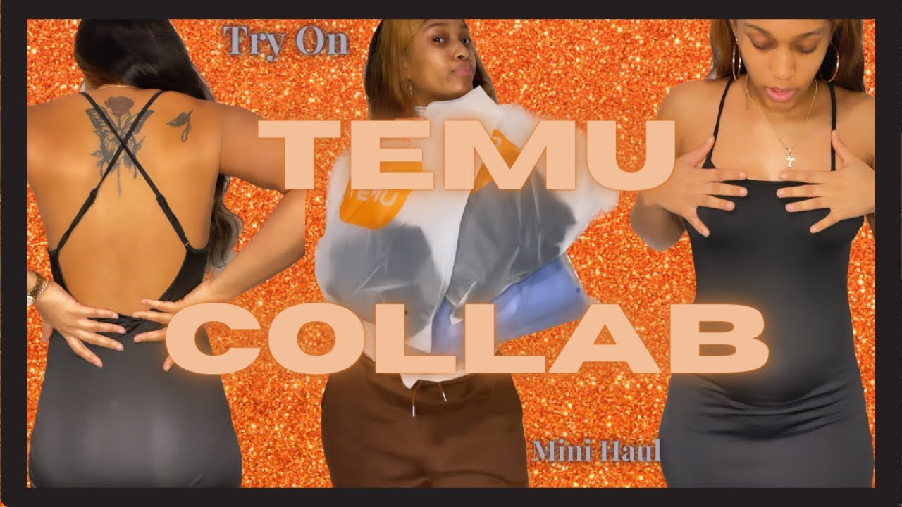 FREE CLOTHES |CLOTHING HAUL| TEMU COLLAB💗