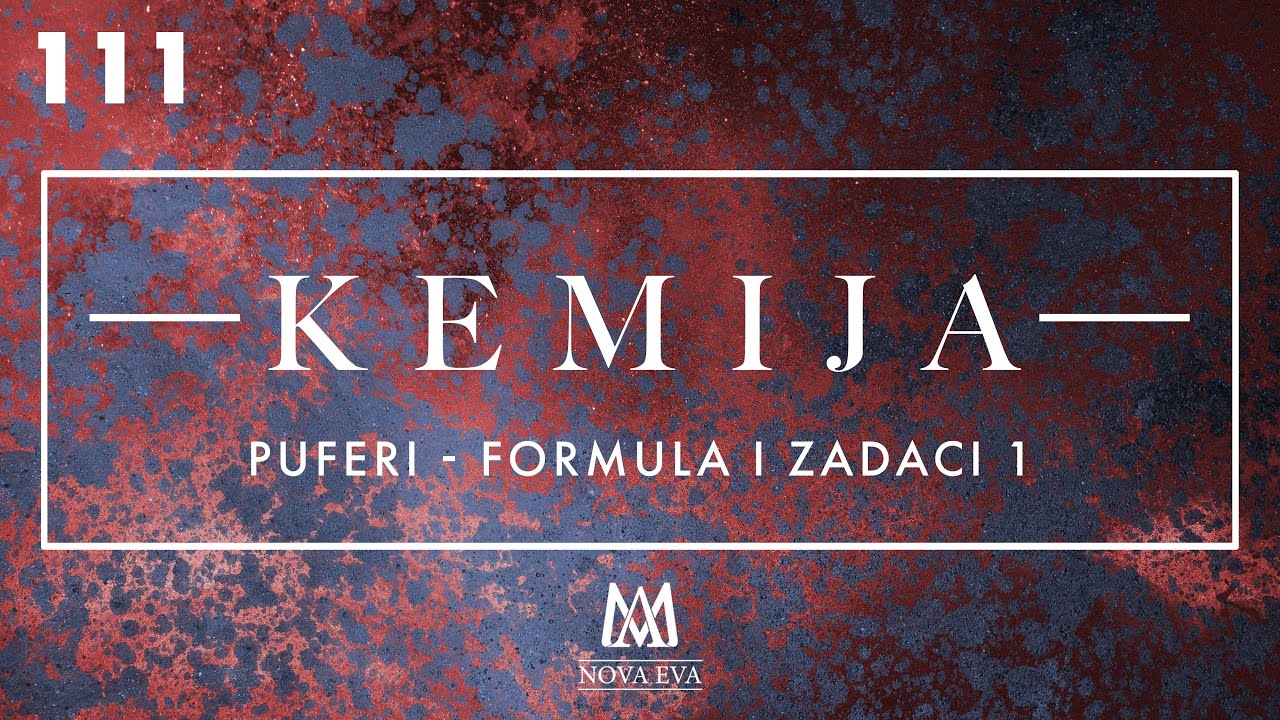 111. Puferi - formula i zadaci 1