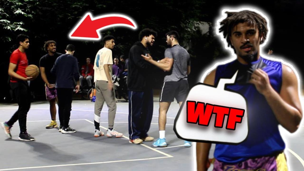 Things Almost Went...3vs3 Park Takeover (Moroccan Street Basketball)