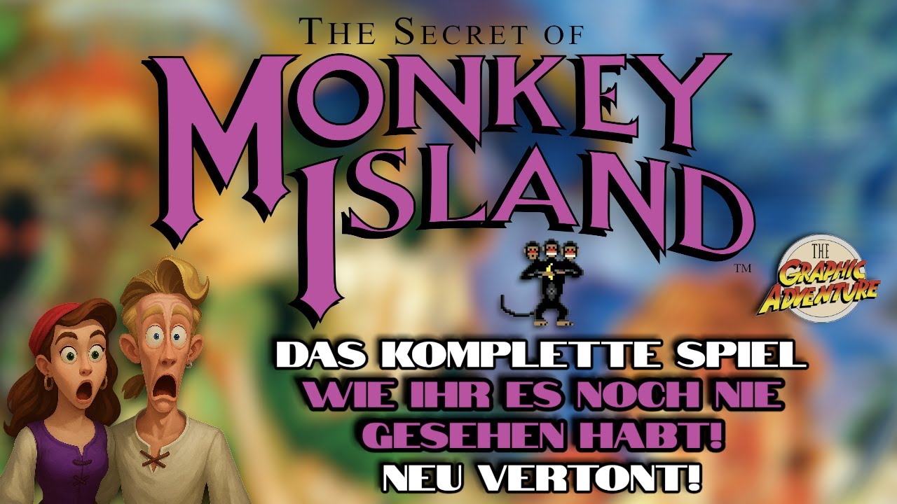 The Secret of Monkey Island - Das komplette Spiel (Neu vertont! und mit Deutscher Sprachausgabe)