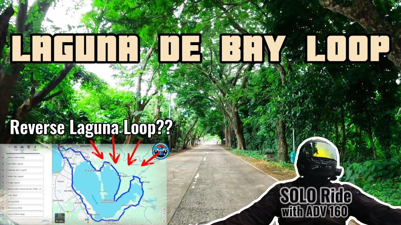Laguna Loop | Best route around Laguna de Bay | Honda ADV 160