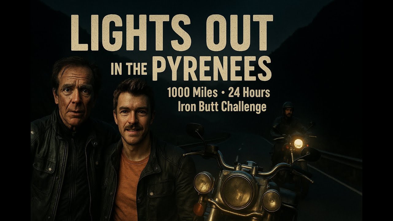 HELP!  LIGHTS OUT in the PYRENEES, IronButt, 1000 miles in 24 hours, summer solstice challenge
