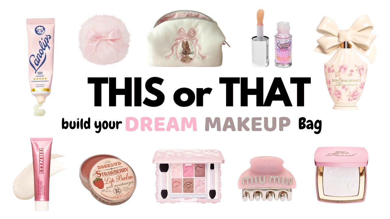 THIS or THAT | Everyday Makeup Bag 💄✨
