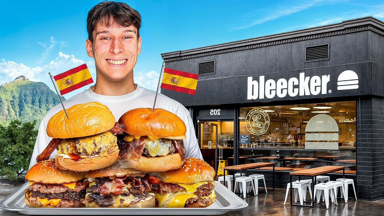 Ho MANGIATO i 3 MIGLIORI HAMBURGER del MONDO