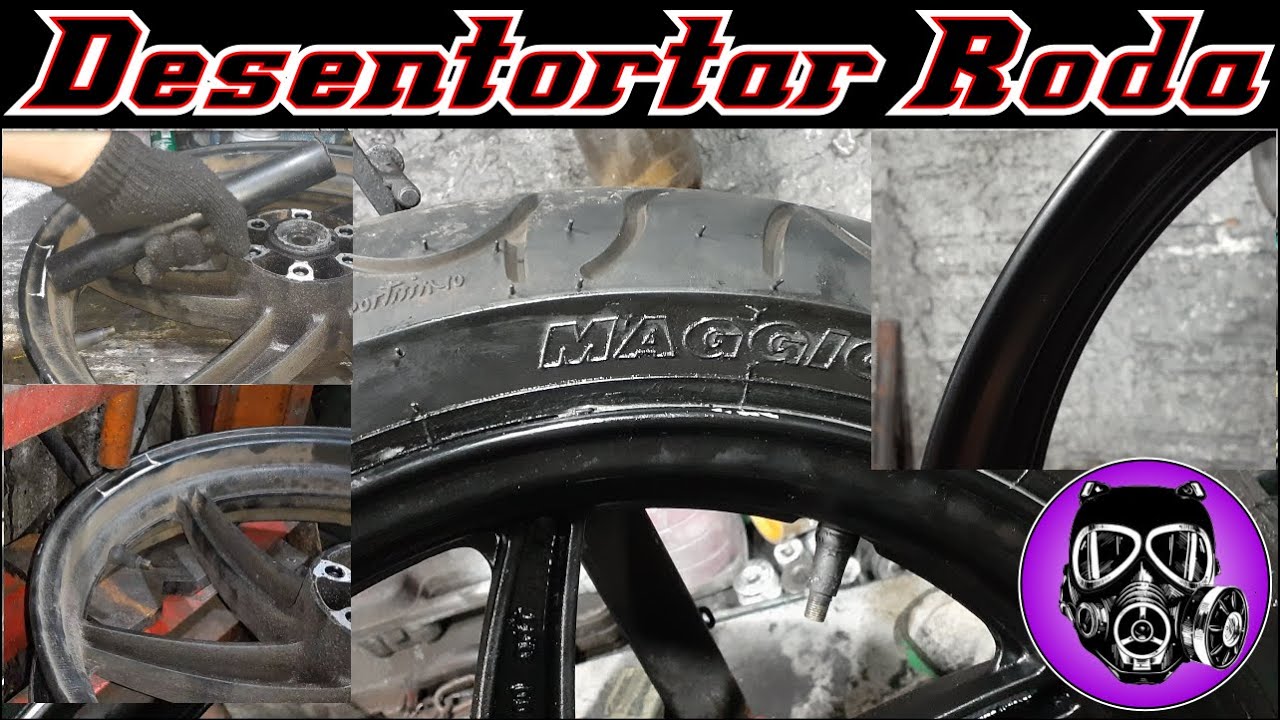 DESAMASSAR RODA MOTO FÁCIL ! (DESENTORTAR RODA PALITO) - MMG-SA 62