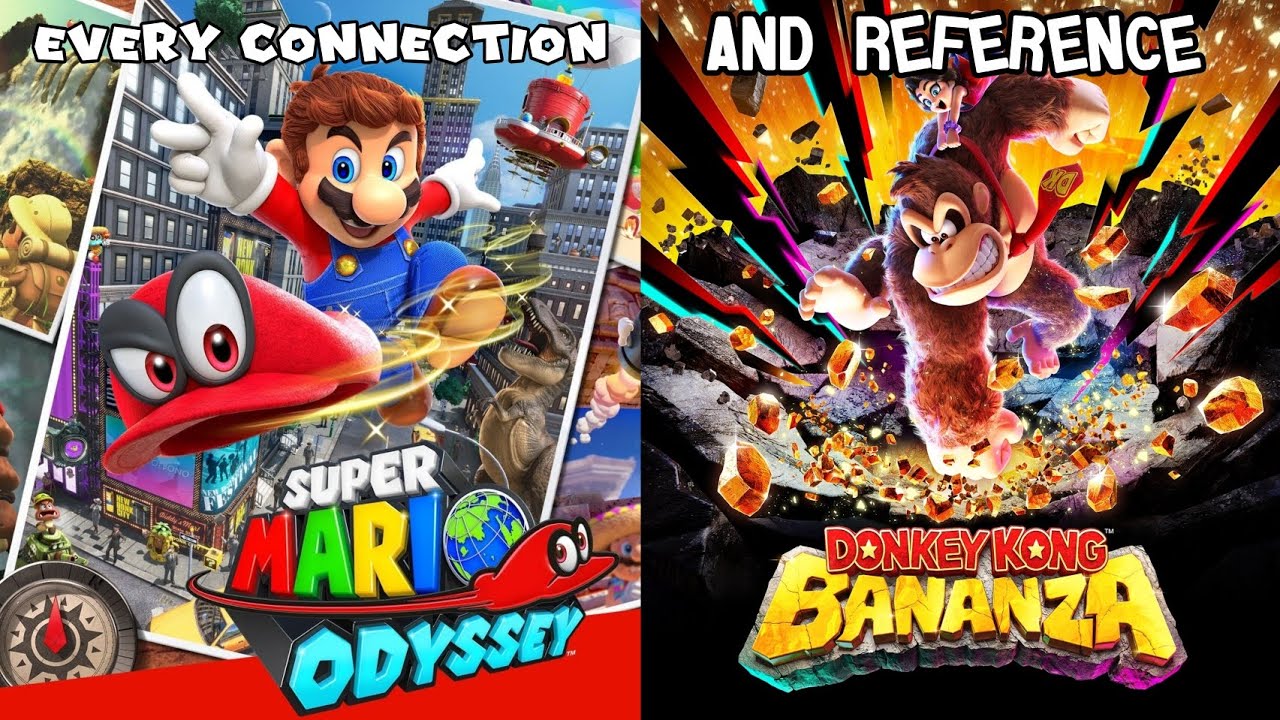 Every Connection and Reference Between Super Mario Odyssey and Donkey Kong Bananza
