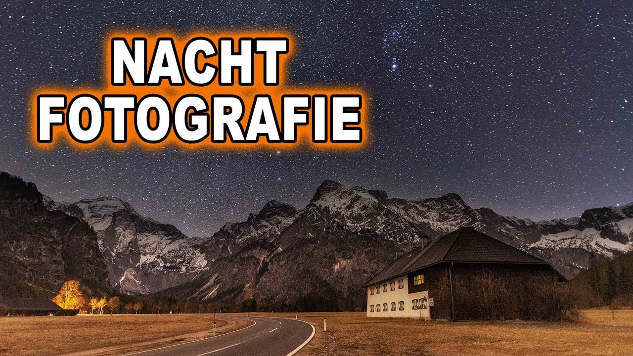 NACHTFOTOGRAFIE in den BERGEN - bei alten MAUERN und am WASSER