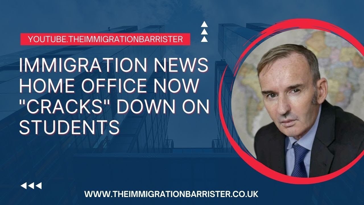Immigration News: Home Office Cracks Down on Students... who next?