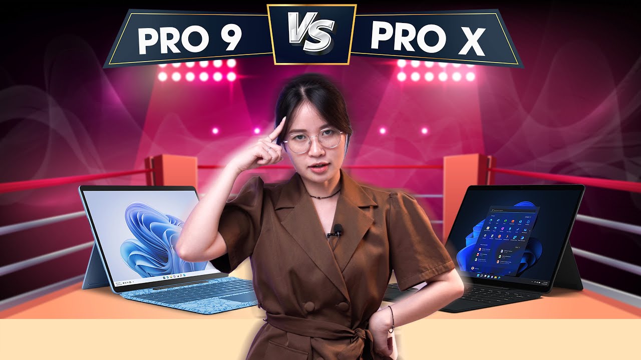 Surface Pro 9 vs Surface Pro X: Giống và Khác gì??