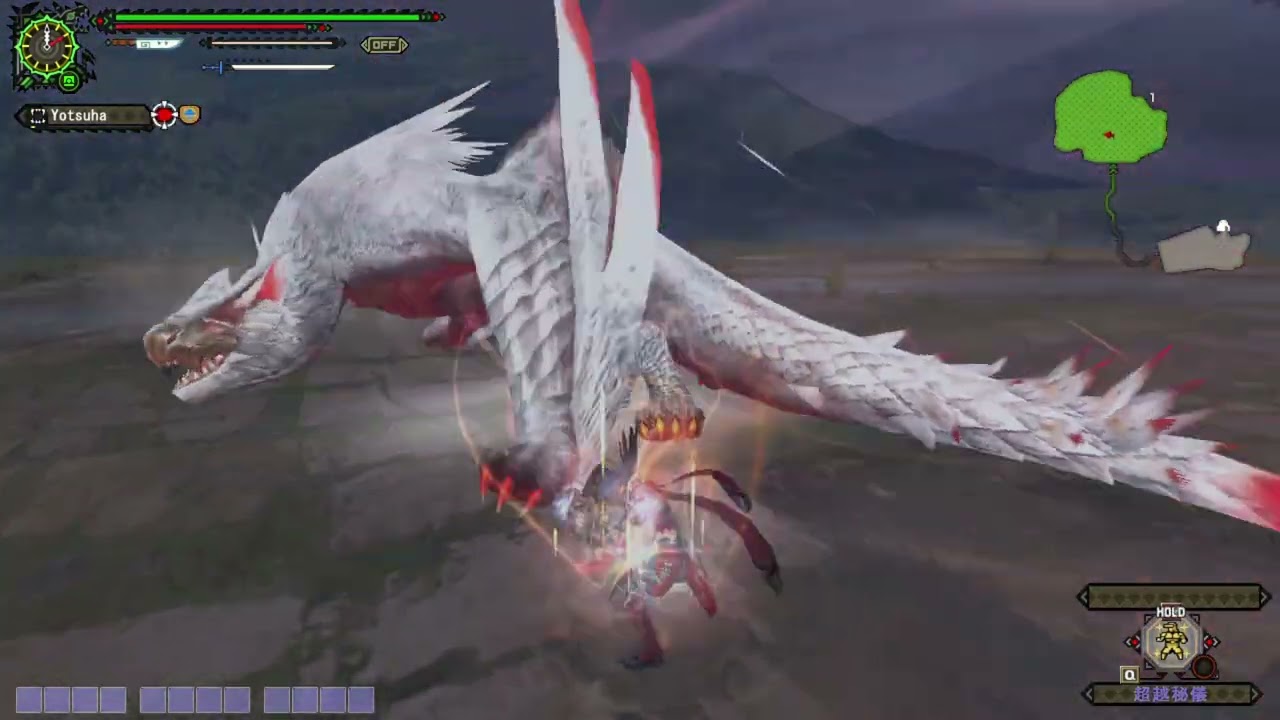 [MHFZ-Z] Blinking Nargacuga - Longsword Solo True Slay (Adre, SW)