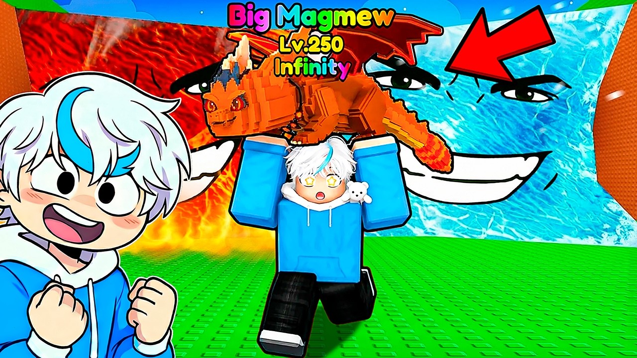 TIVE A MAIOR SORTE DO EVENTO DE FOGO VS GELO DO FUJA DO TSUNAMI PRA BRAINROTS!