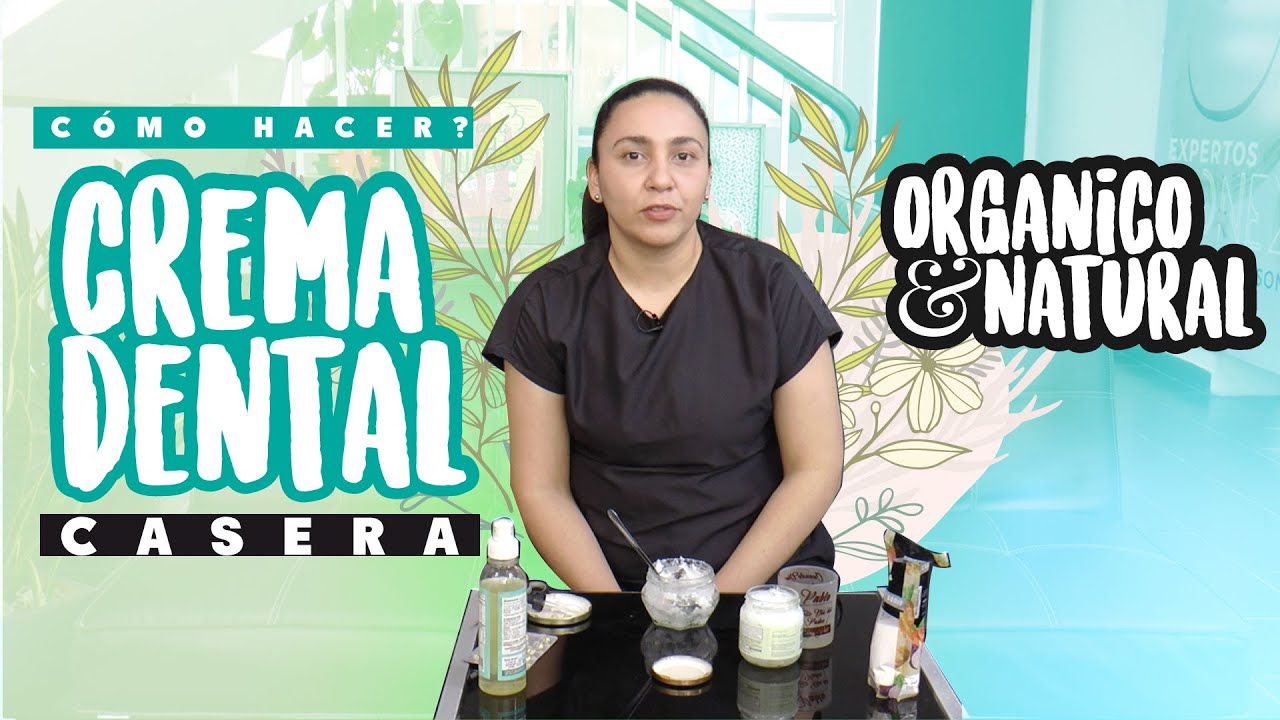 Crema Dental Casera 🦷️🪥 | Recomendada y Probada por Dentista | Receta
