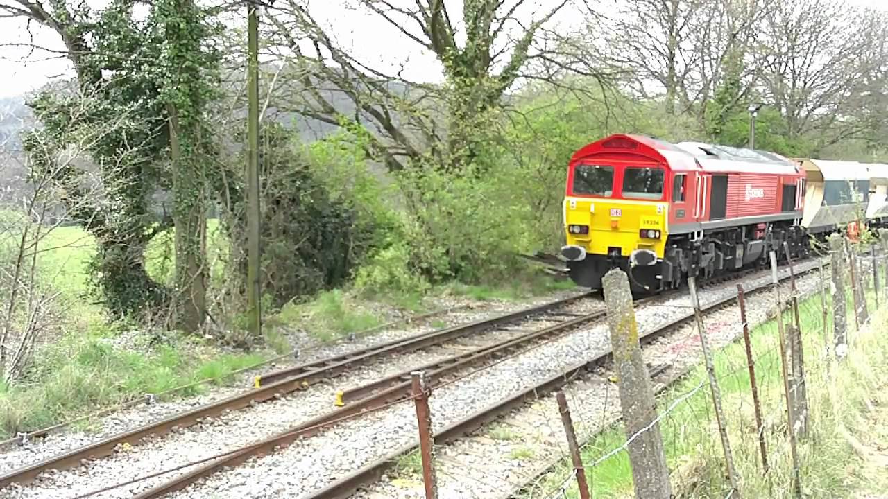 DB Schenker 59206 @ Lower Machen.