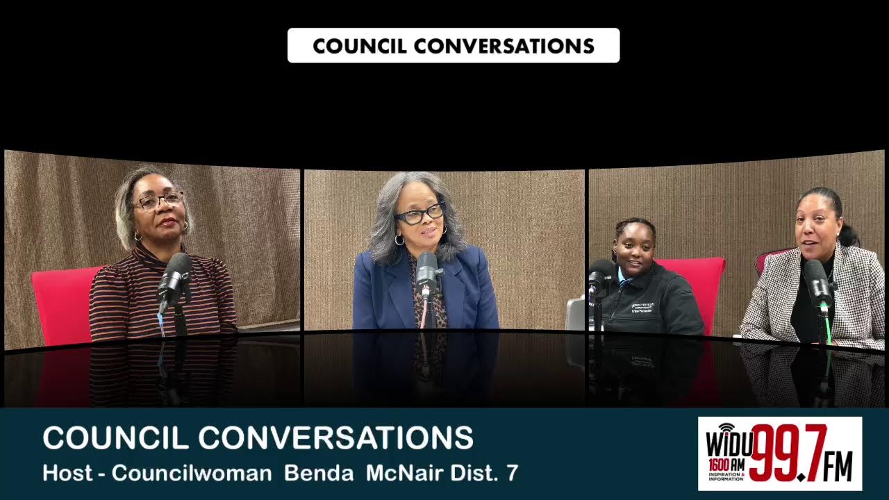 COUNCIL CONVERSATIONS WITH CITY COUNCILWOMAN BRENDA MCNAIR