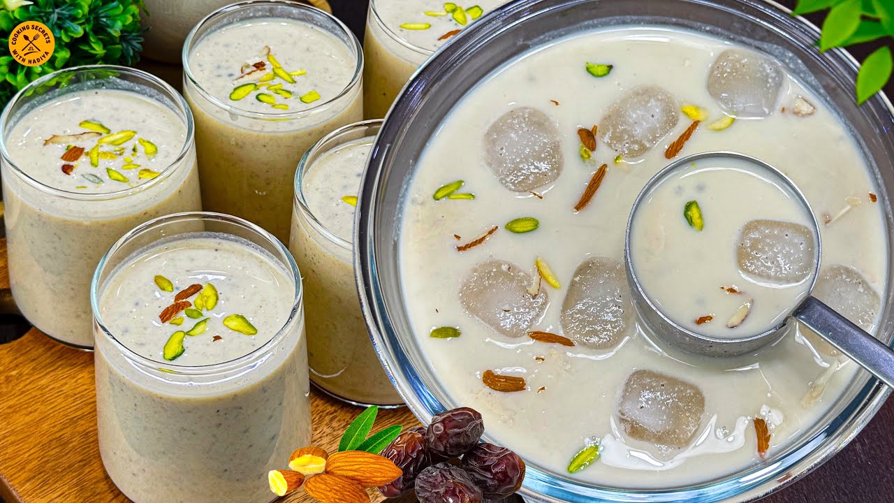 Creamy Healthy Drinks For Iftar | Ramadan Special Drink Recipe | Summer Special Drinks Recipe
