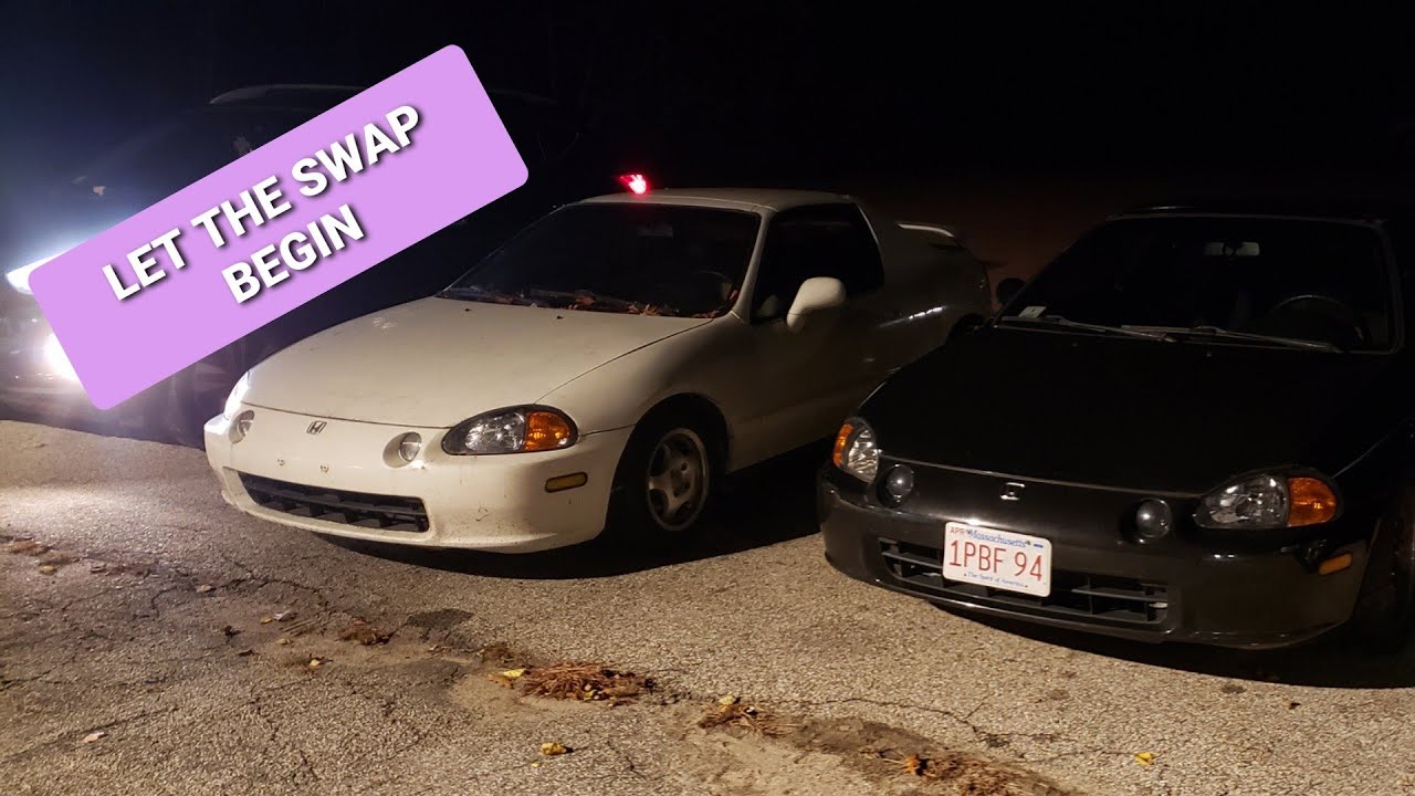 HONDA CIVIC DELSOL B16 SWAP & REBUILD PART 1