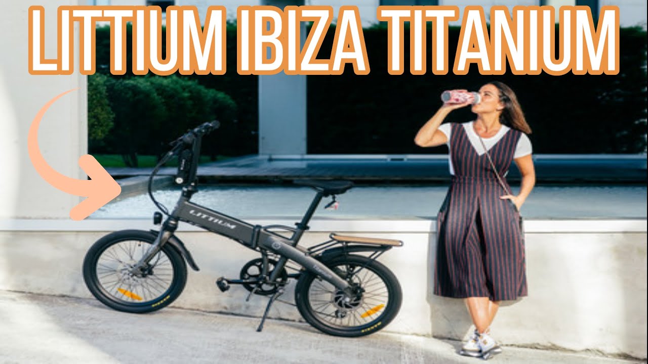 La nueva bici eléctrica plegable Littium Ibiza Titanium