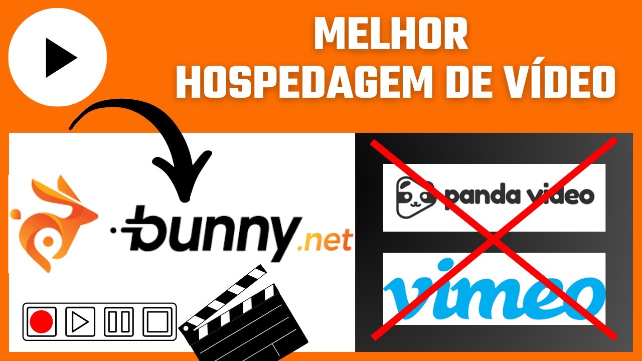 Melhor hospedagem de video - Bunny - Alternativa para Vimeo e Panda Vídeo.