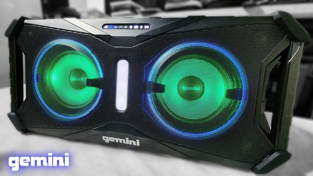 Unboxing (desembalando) Gemini SoundSplash SOSP-8BLK