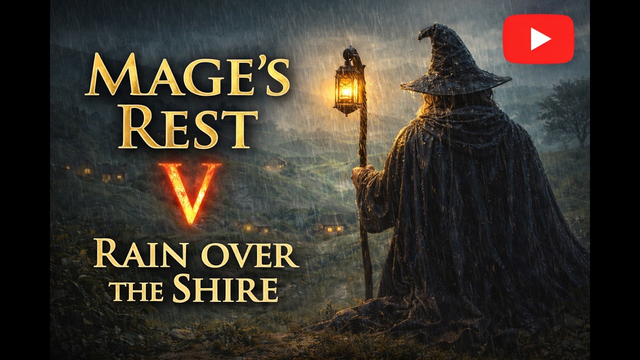 Mage's Rest V  – Rain Over the Shire Hills 🌧️
