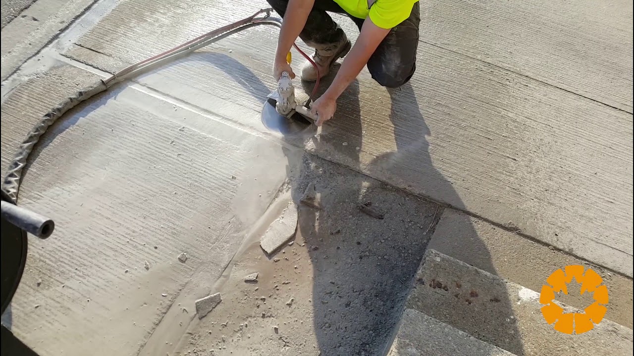 CleanCreteCutting Trip Hazzard Removal
