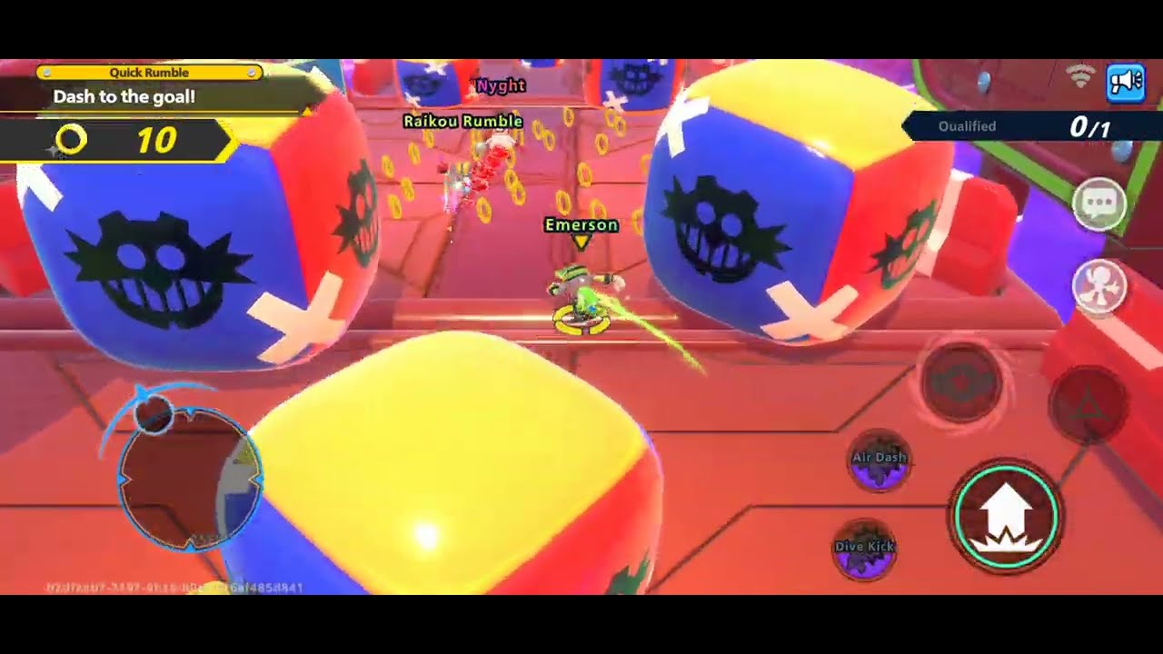 Planet Wisp Run 2 in Sonic Rumble