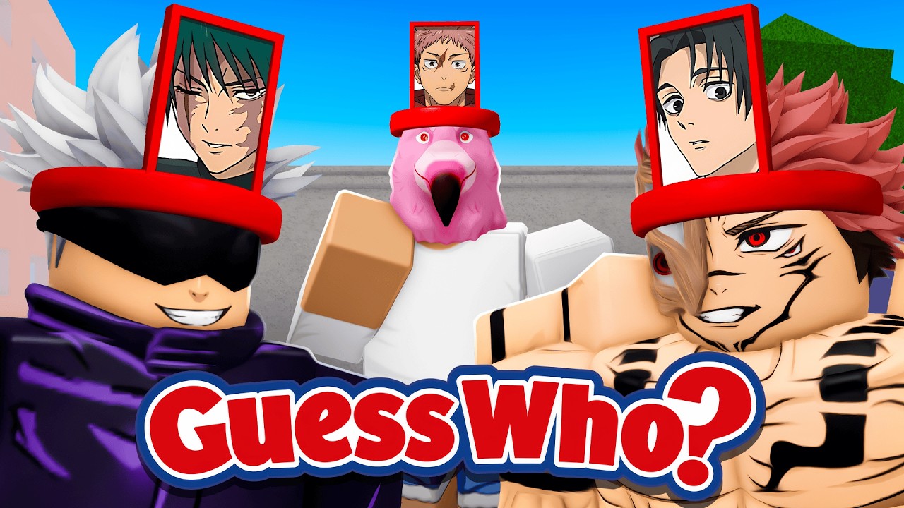 Jujutsu Shenanigans, but it's Guess Who