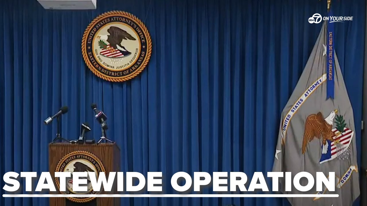 Statewide Law Enforcement Operation Press Conference