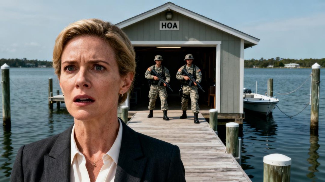 HOA Karen Demands Access to My Private Jetty — Didn't Know It's a Secret Military Base!