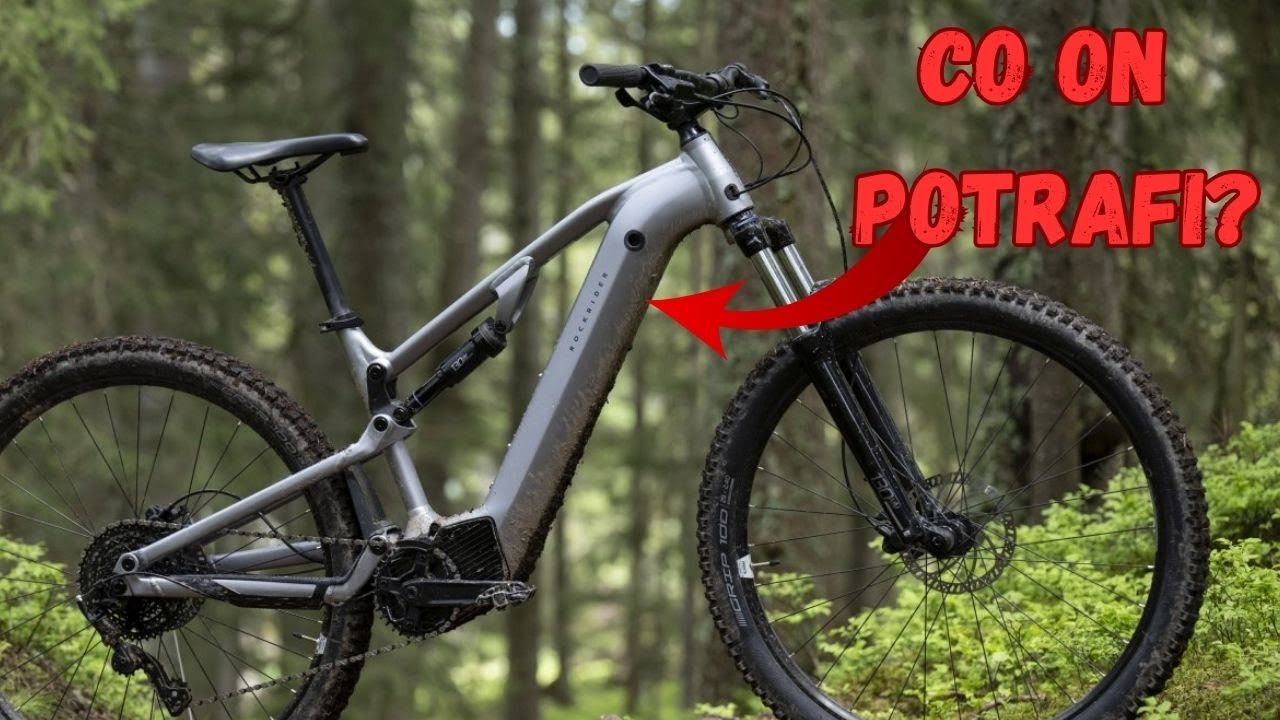 CO POTRAFI TANI ELEKTRYCZNY FULL? - ROCKRIDER E-EXPL 500S
