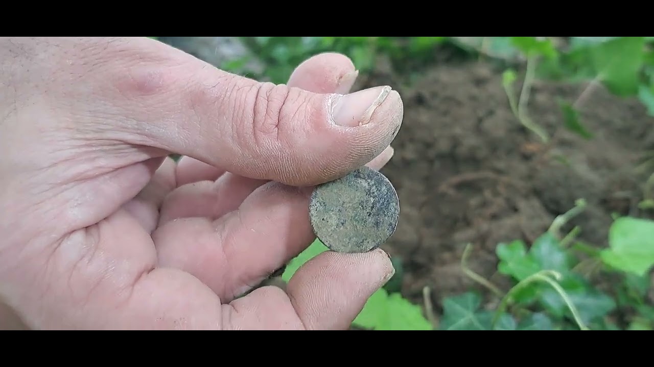 Magnifique sortie en détection en forêt de l'or or or et argent la foire aux 5 francs
